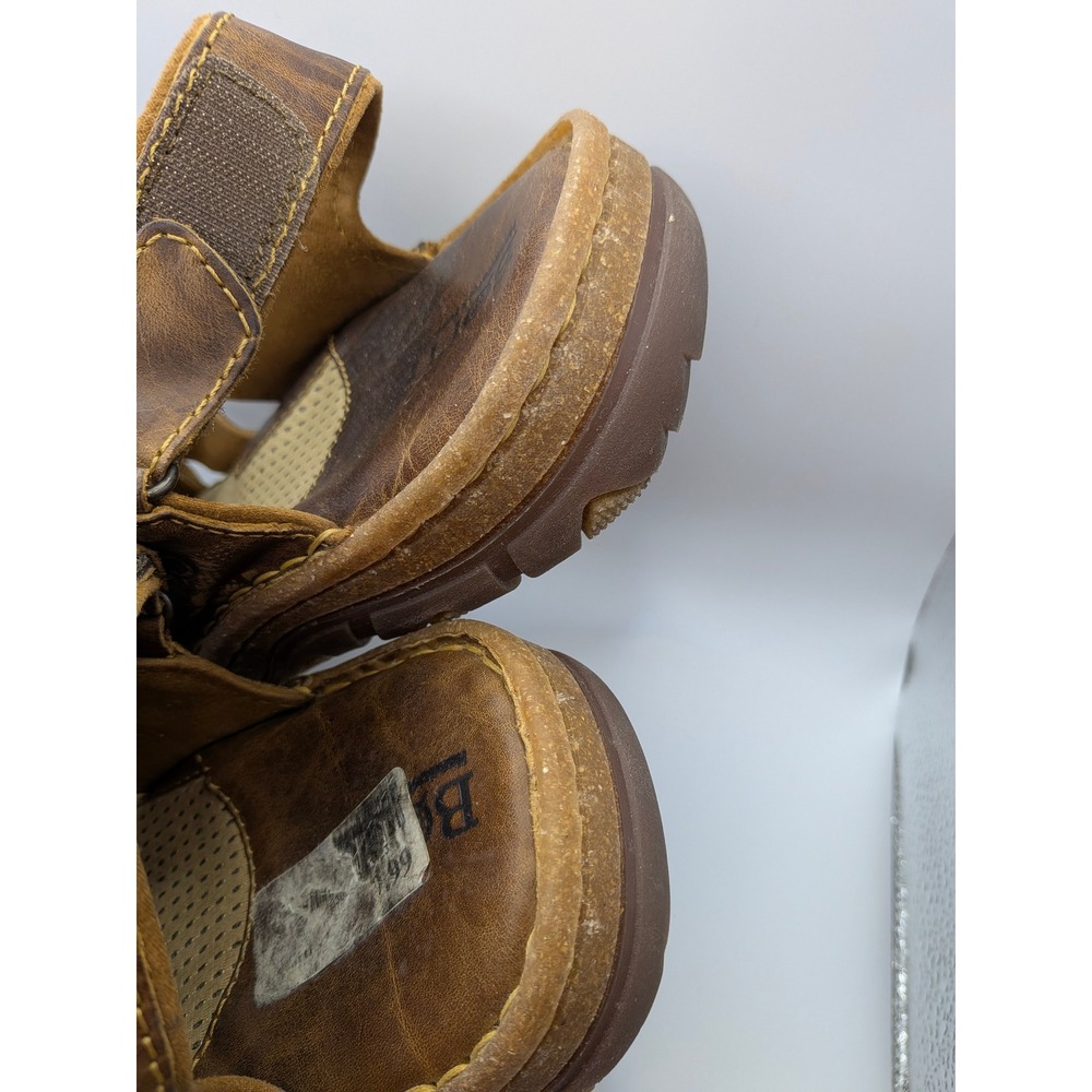 Born Mens Brown‎ Leather Adjustable Strap Sport Jesus Sandals Size 14 47 - Picture 9 of 15